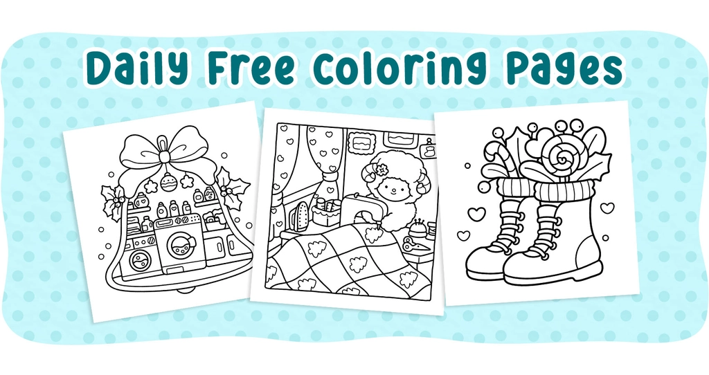 daily free coloring pages