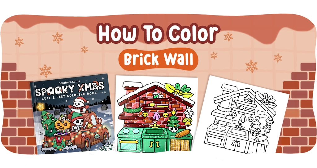HOW TO COLOR - BRICK WALL