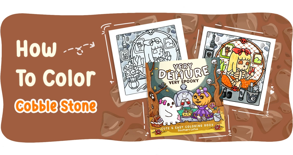 HOW TO COLOR - COBBLE STONE