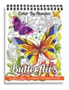 Color By Number Butterflies Coloring Book - thumbnail - 2