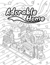 Adorable Home Coloring Book - thumbnail - 3