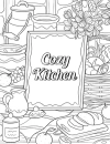 Cozy Kitchen Coloring Book - thumbnail - 3
