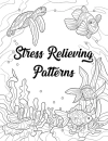 Stress Relieving Patterns Coloring Book - thumbnail - 3