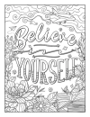Believe In Yourself Coloring Book - thumbnail - 3