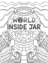 World Inside Jar Coloring Book - thumbnail - 3