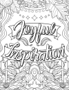 Joyful Inspiration Coloring Book - thumbnail - 3