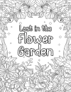 Lost in the Flower Garden Coloring Book - thumbnail - 3