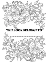 50 Flowers Coloring Book - thumbnail - 4