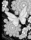 Butterflies Coloring Book - thumbnail - 4