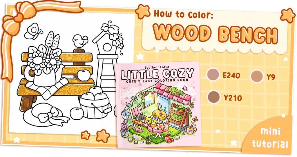 How to Color Wood Bench