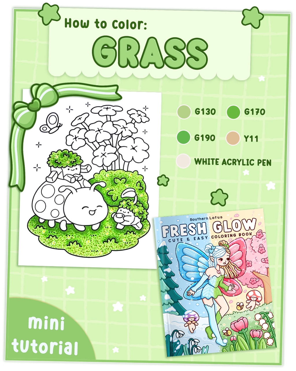 How to Color Grass