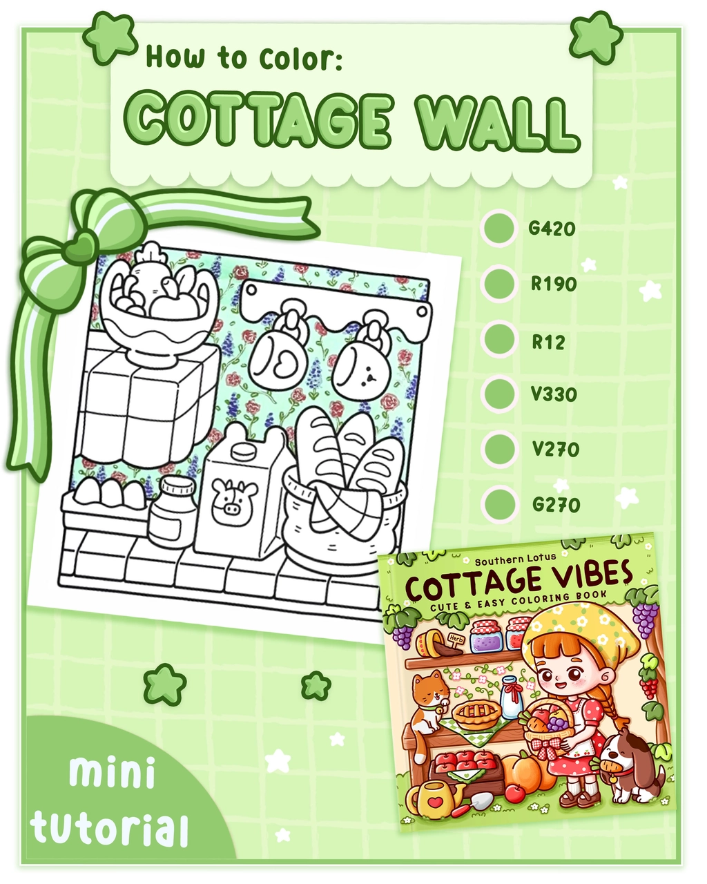 How to Color Cottage Wall