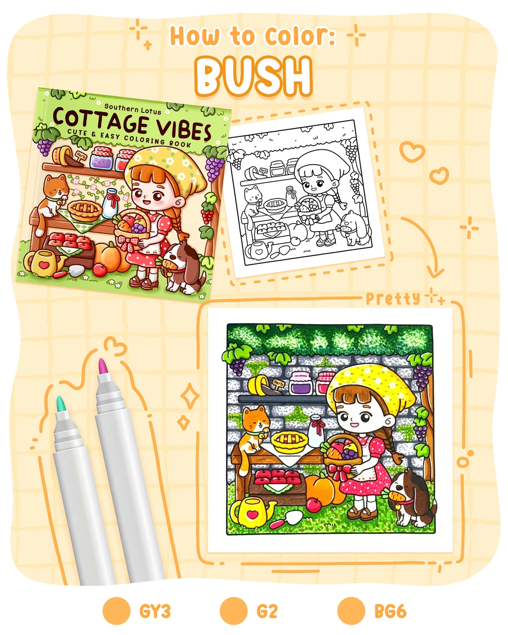 How to Color Bush