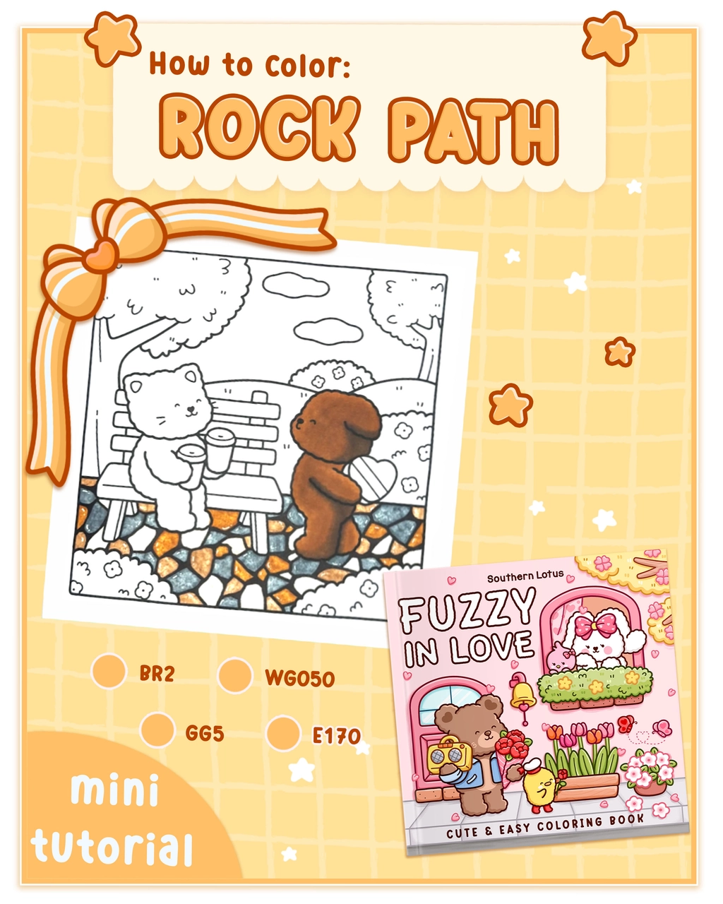 How to Color a Rock Path