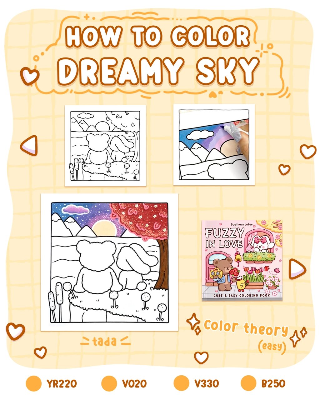 How to Color a Dreamy Sky