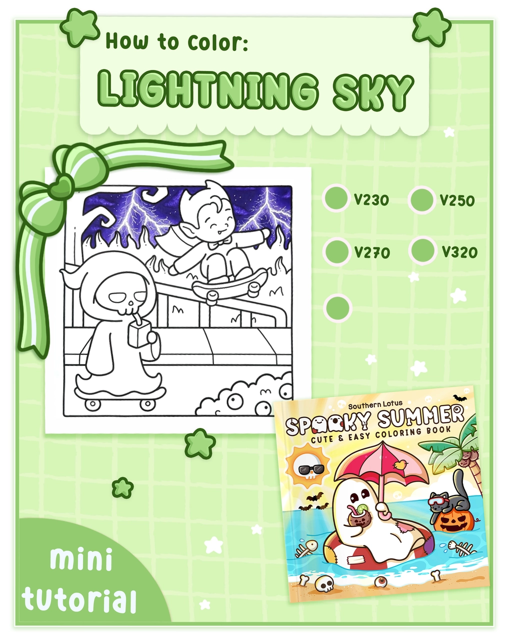 How to Color a Lightning Sky