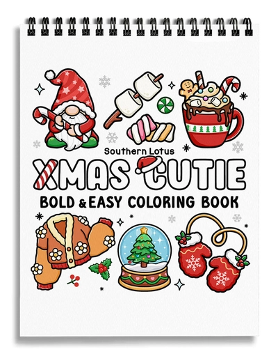 Xmas Cutie Coloring Book - 2