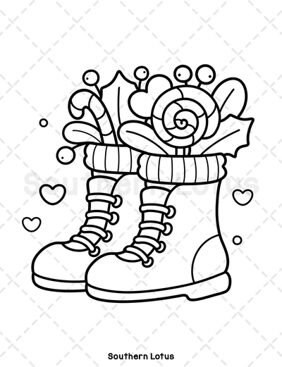 Xmas Cutie Coloring Book - 4