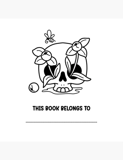 Spooky Stuff Coloring Book - 5