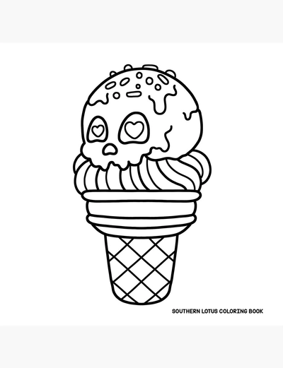 Spooky Stuff Coloring Book - 6