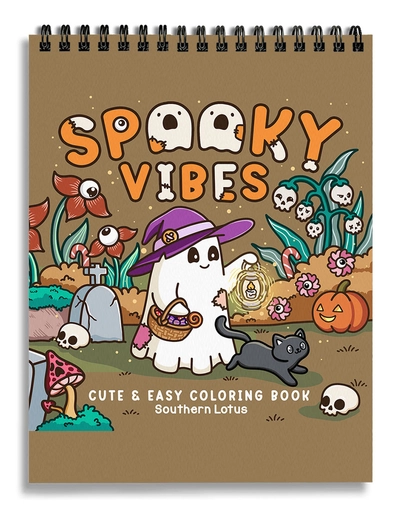 Spooky Vibes Coloring Book - 2