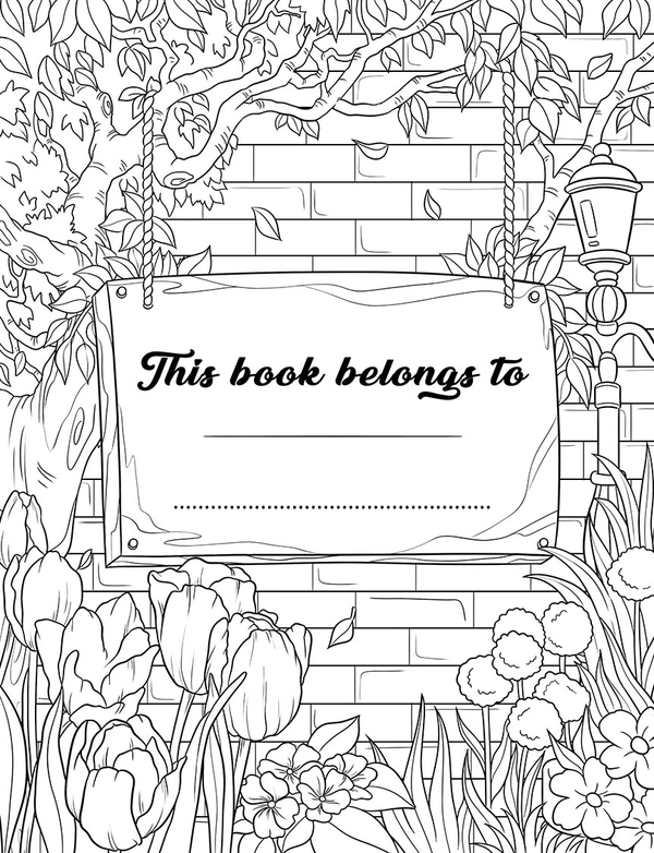 Old Street Corners Coloring Book - 4