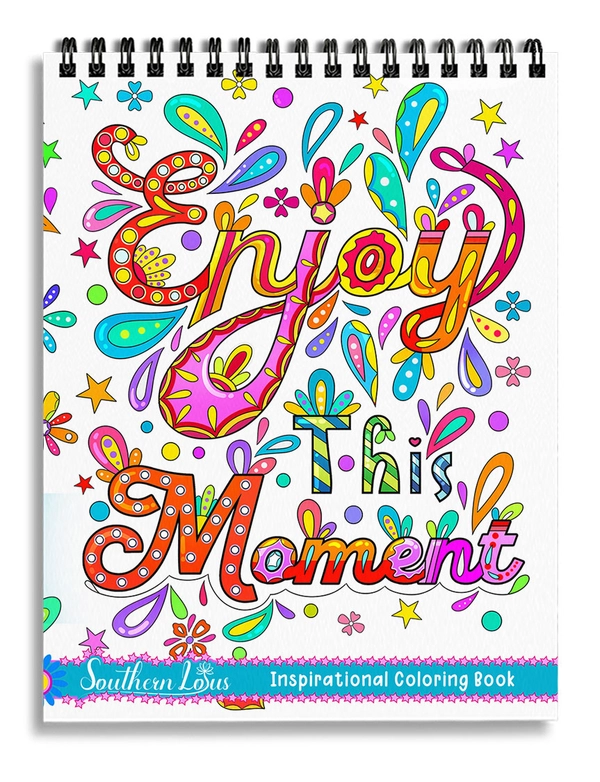 Enjoy This Moment Coloring Book - 2