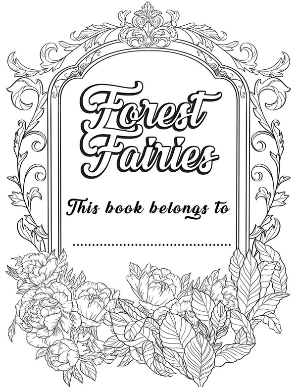Forest Fairies Coloring Book - 4