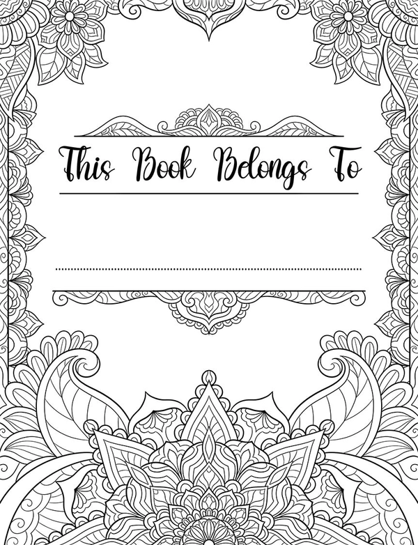 Mandala Pattern Coloring Book - 4