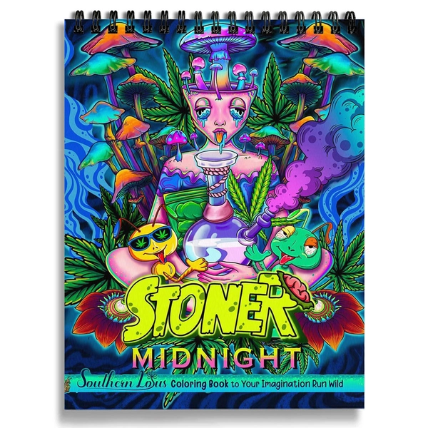 Stoner Midnight Coloring Book - 2