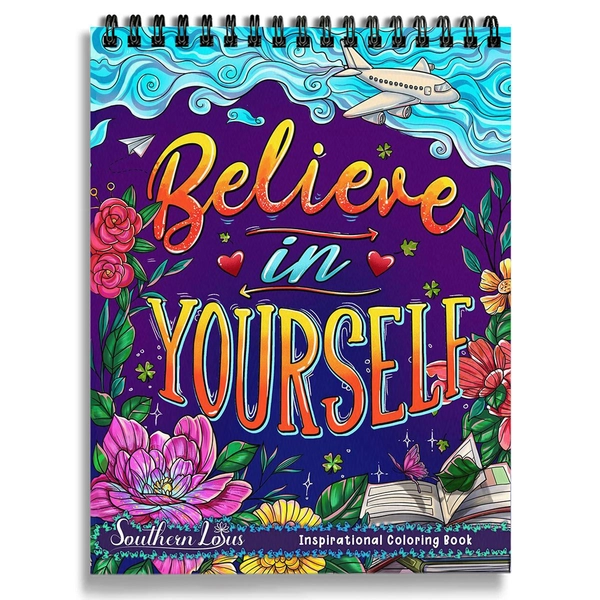 Believe In Yourself Coloring Book - 2