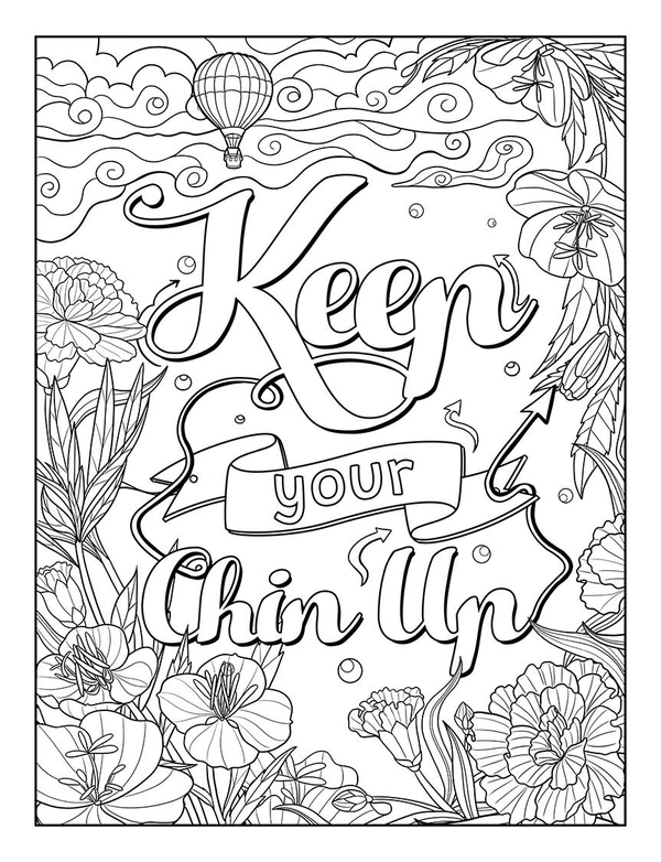 Believe In Yourself Coloring Book - 5