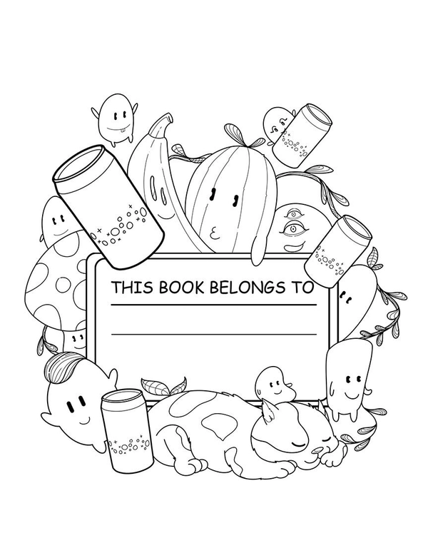 House In Can Coloring Book - 4