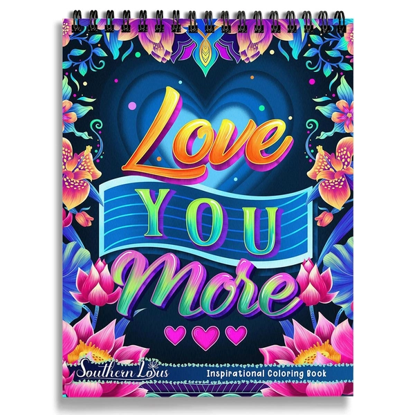 Love You More Coloring Book - 2