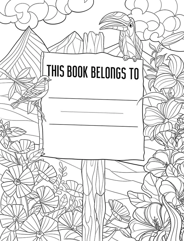Stress Relieving Patterns Coloring Book - 4