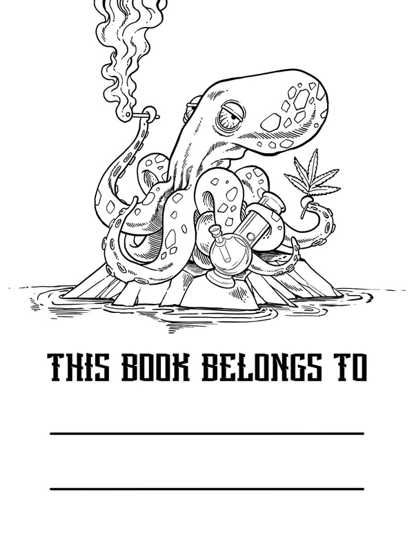 Stoner Coloring Book - 4