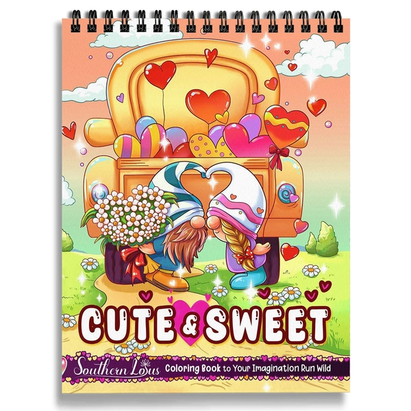 Cute & Sweet Coloring Book - 2