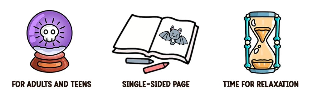 Spooky Shop Coloring Book - content plus - 2