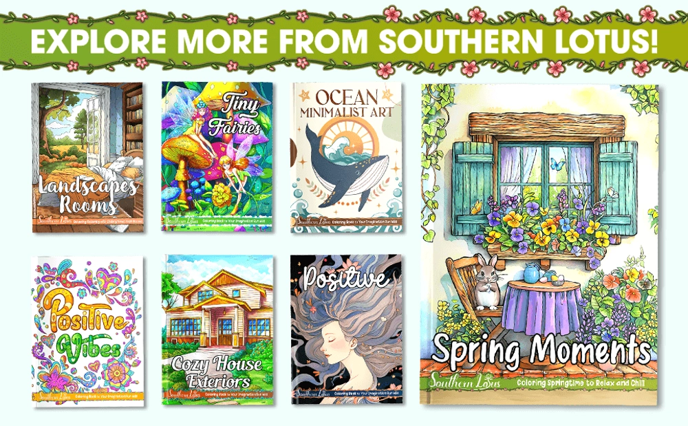 Spring Moments Coloring Book - content plus - 3