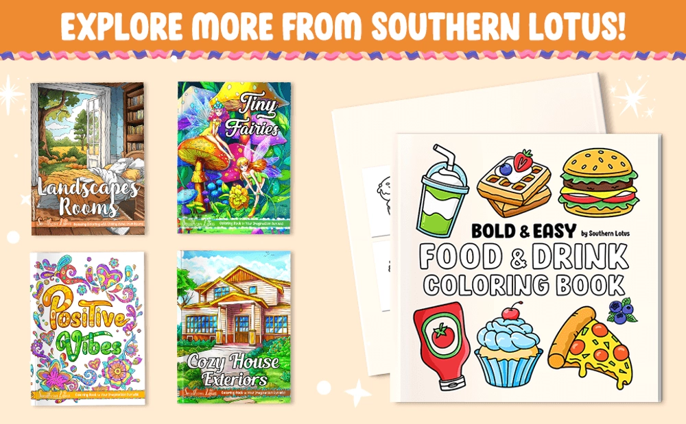 Food & Drink Coloring Book - content plus - 3