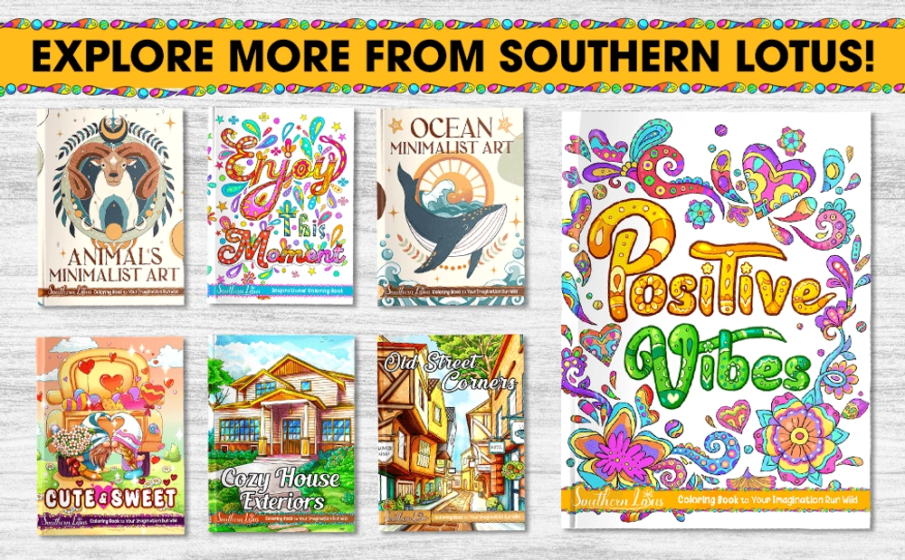 Positive Vibes Coloring Book - content plus - 3
