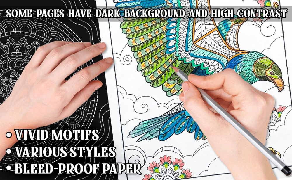 50 Animals Coloring Book - content plus - 1