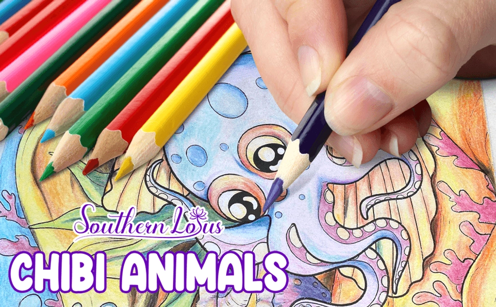 Chibi Animals Coloring Book - content plus - 0