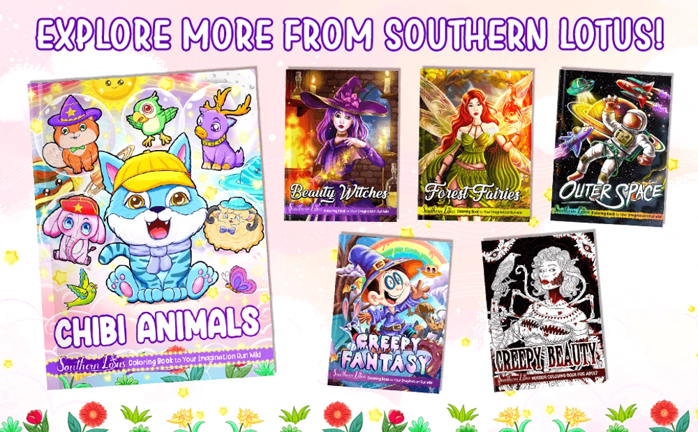 Chibi Animals Coloring Book - content plus - 3