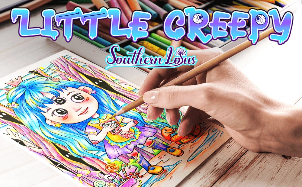 Little Creepy Coloring Book - content plus - 0