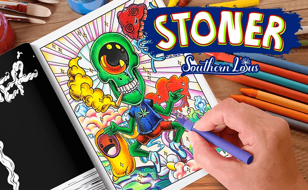 Stoner Coloring Book - content plus - 0