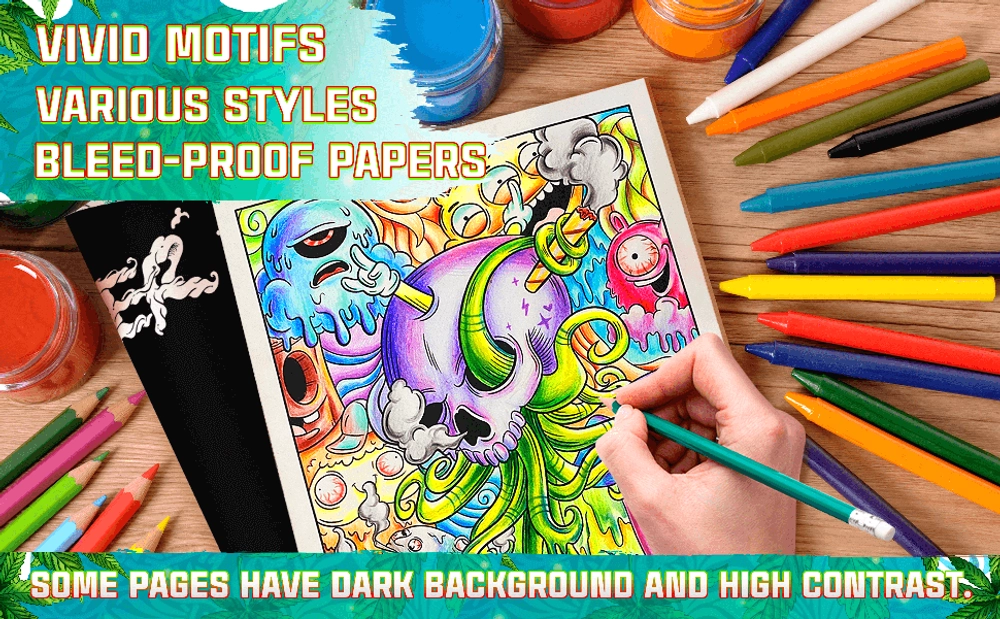 Stoner Coloring Book - content plus - 1