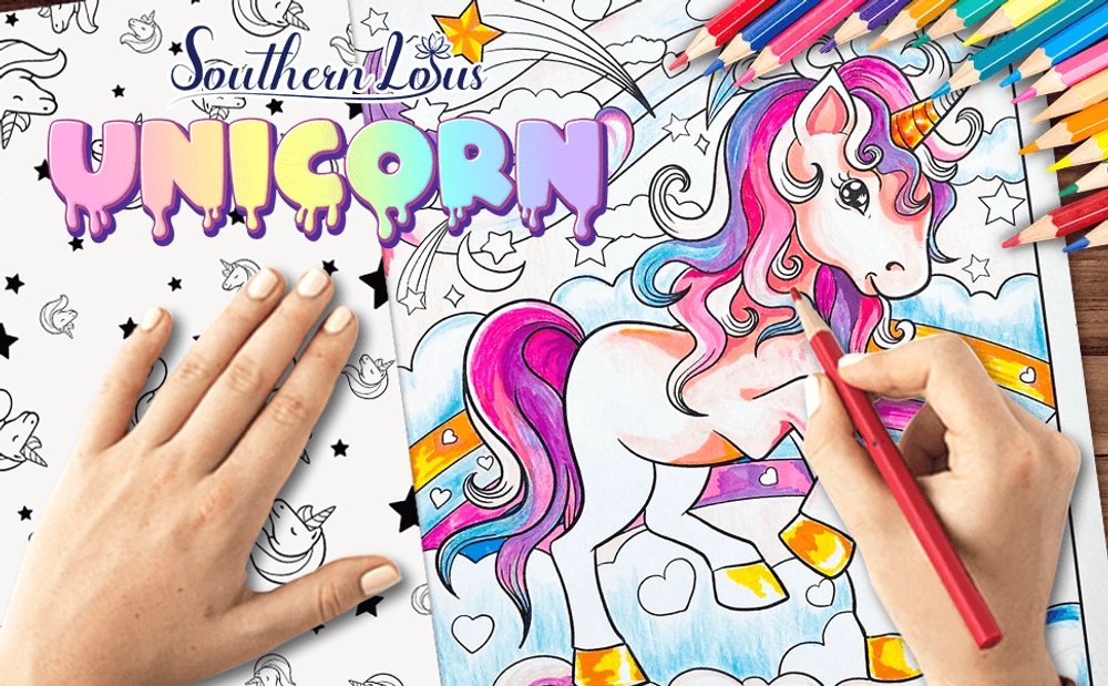 Unicorn Coloring Book - content plus - 0
