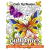 Color By Number Butterflies Coloring Book - thumbnail - 1