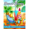 Beach Scenes Coloring Book - thumbnail - 1